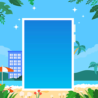 꽃 바다 여행 나뭇잎 프레임 해변 사람없음 파란색 바캉스 스마트폰 야자수 파라솔 풀 비치볼 모션그래픽 MP4 MOV 나무 식물 컬러 잎 공 휴가 바캉스용품 핸드폰 스마트기기 동영상 파일형식