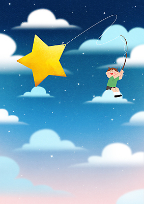 전신 PSD 구름 여자 어린이 일러스트 밤하늘 낚시 한명 들기 앉기 소녀 잡기 낚싯대 어린이상상 소녀한명만 동심 국내일러스트 자연요소 1 모션 상상 하늘 레저 사람 낚시용품 야간 여자한명만 소녀만 파일형식