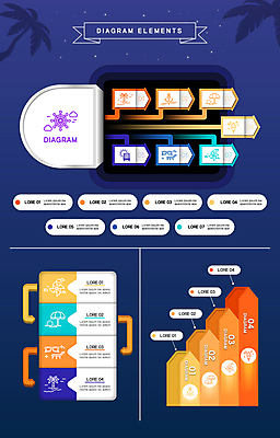 화살표 일러스트 그래프 아이스크림 사람없음 선글라스 야자수 태양 사각형 캐리어 파라솔 연결 바람개비 휴양지 키_배핸들 닻 단계 순서 타임라인 국내일러스트 AI파일 자연요소 도형 나무 안경 디저트 여행가방 장소 핸들 파일형식 벡터