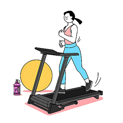 전신 여자 일러스트 한명 성인 운동복 달리기 헬스 짐볼 물통 런닝머신 유산소운동 자기관리 성인여자한명만 에너지음료 국내일러스트 AI파일 1 옷 음료 모션 사람 운동 운동기구 여자한명만 성인여자만 파일형식 벡터