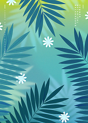 꽃 백그라운드 일러스트 자연 사람없음 여름 풀잎 분위기 청록색 감성 블러 보테니컬아트 트로피컬아트 국내일러스트 AI파일 식물 계절 컬러 컨셉 잎 풀_식물 그림 생태계 파일형식 벡터