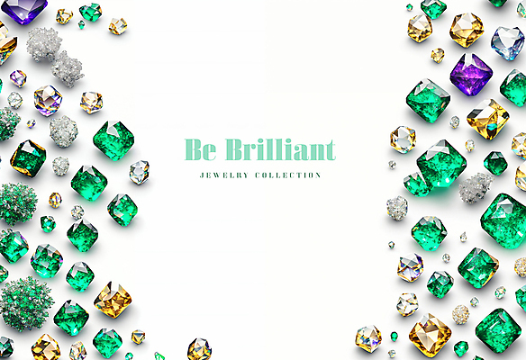 PSD 편집이미지 프레임 타이포그라피 사람없음 초록색 반짝임 크리스탈 보석 광택 큐빅 카피스페이스 편집실사 문자 컬러 모션 공백 광석 CG 파일형식