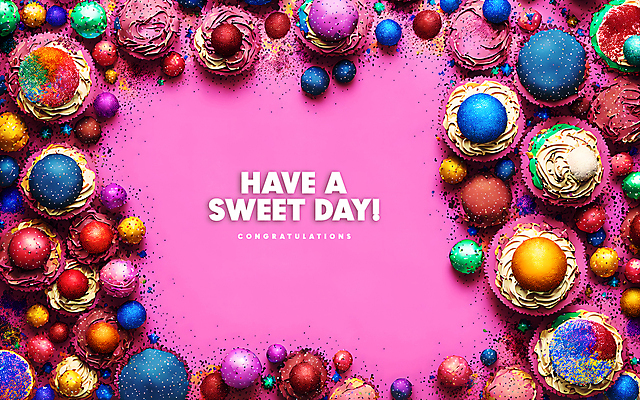 PSD 편집이미지 분홍색 프레임 사탕 이벤트 타이포그라피 사람없음 쿠키 축하 원형 달콤 컵케이크 스프링클 카피스페이스 이미지편집 편집실사 도형 문자 컬러 컨셉 디저트 장식 케이크 공백 맛 CG 파일형식