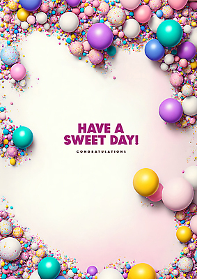 PSD 편집이미지 분홍색 프레임 사탕 이벤트 타이포그라피 사람없음 쿠키 축하 원형 달콤 스프링클 카피스페이스 이미지편집 편집실사 도형 문자 컬러 컨셉 디저트 장식 공백 맛 CG 파일형식