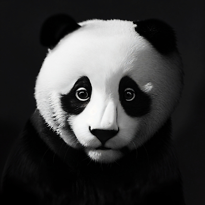 JPG 동물 편집이미지 한마리 포유류 사람없음 판다 디지털합성 초상화 편집소스 편집실사 AI컴퓨터그래픽 AI콘텐츠 1 곰 CG 그림 파일형식