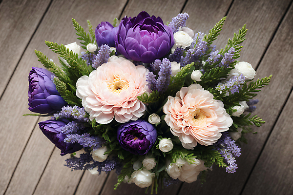 JPG 편집이미지 꽃다발 실내 사람없음 라벤더 라넌큘러스 생화 편집실사 AI포토 AI콘텐츠 꽃 내부 허브 CG 파일형식