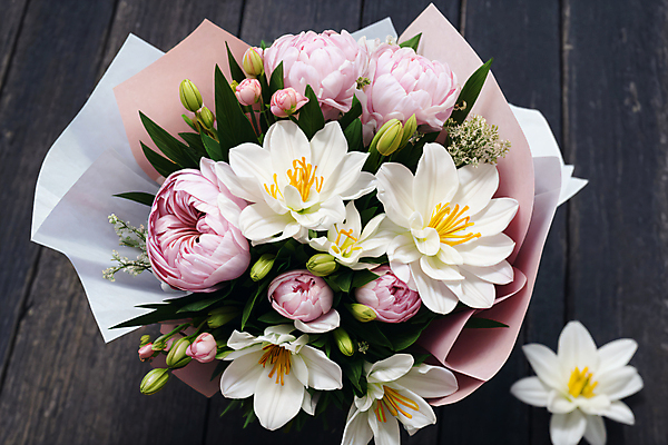 JPG 편집이미지 꽃 꽃다발 실내 사람없음 라넌큘러스 생화 편집실사 AI포토 AI콘텐츠 식물 내부 CG 파일형식