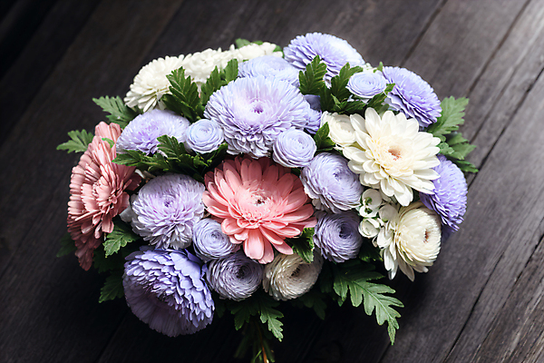 JPG 편집이미지 꽃다발 국화 실내 사람없음 거베라 라넌큘러스 생화 편집실사 AI포토 AI콘텐츠 꽃 내부 CG 파일형식