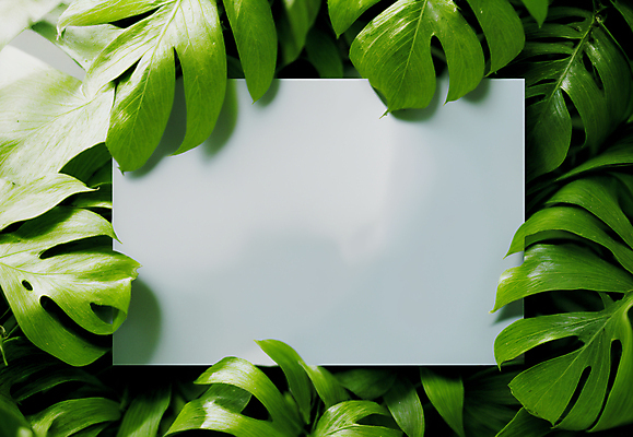 JPG 편집이미지 잎 프레임 사람없음 초록색 사각형 디지털합성 몬스테라 카피스페이스 트로피컬아트 편집소스 편집실사 AI포토 AI콘텐츠 도형 식물 컬러 공백 CG 그림 파일형식