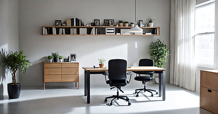 JPG 편집이미지 화분 가구 의자 창문 선반 실내 사람없음 책 인테리어 사무실 깨끗함 공간 책상 디지털합성 모던 서랍장 편집소스 편집실사 AI포토 AI콘텐츠 디자인 생활용품 컨셉 비즈니스 내부 CG 파일형식