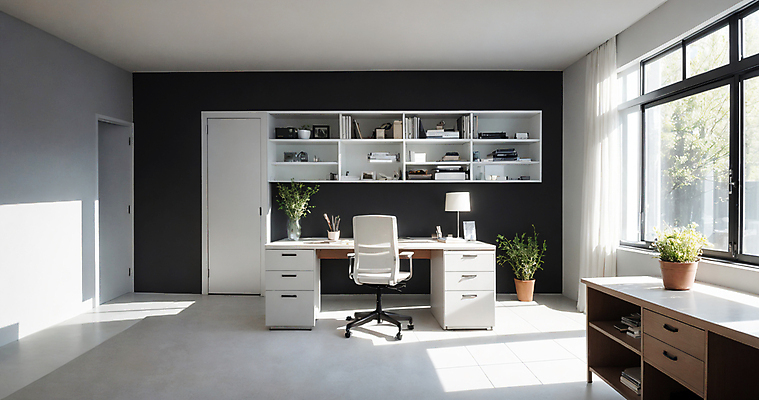 JPG 편집이미지 화분 의자 창문 선반 실내 사람없음 인테리어 사무실 문 깨끗함 공간 커튼 책상 디지털합성 모던 편집소스 편집실사 AI포토 AI콘텐츠 디자인 가구 컨셉 비즈니스 내부 CG 파일형식