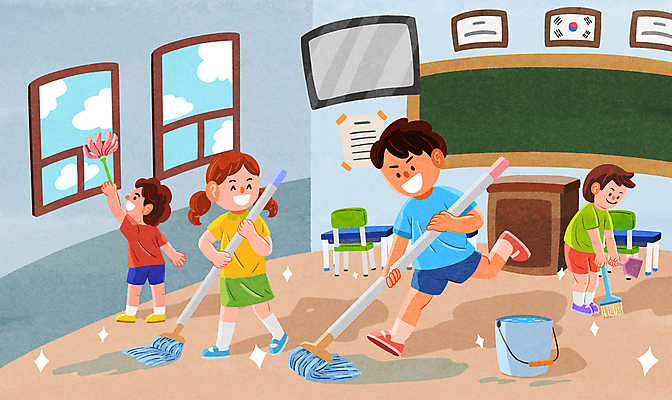 전신 PSD 구름 학생 여자 남자 어린이 의자 일러스트 창문 교실 학교 들기 소녀 소년 여러명 반짝임 달리기 걷기 깨끗함 칠판 태극기 먼지떨이 빗자루 책상 교탁 청소시간 대걸레 물걸레 물양동이 벽걸이TV 쓸기 어린이만 국내일러스트 자연요소 교육 가구 다수 컨셉 모션 사람 텔레비전 국기 청소도구 청소 양동이 걸레 파일형식