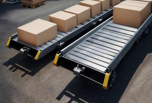 JPG 편집이미지 실내 사람없음 야외 스마트 택배상자 물류창고 자동화 컨베어밸트 편집실사 AI포토 AI콘텐츠 컨셉 내부 상자 기계 창고 CG 택배 파일형식