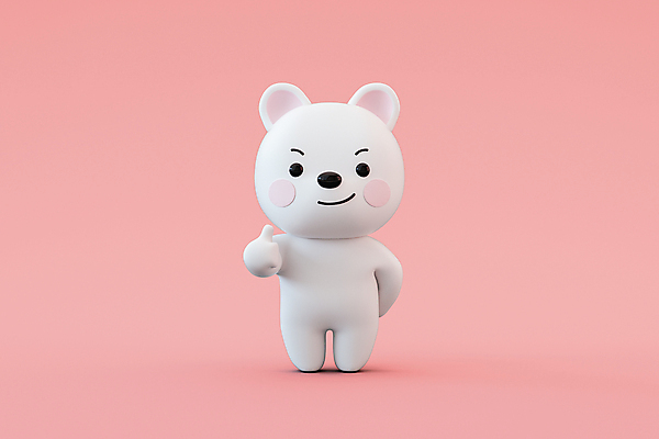 PSD 편집 편집이미지 한마리 분홍색 3D캐릭터 미소 사람없음 3D 엄지손가락 자신감 개 강아지 디지털합성 뒷짐 개캐릭터 따봉 편집소스 편집3D 캐릭터 1 감정 컬러 동물캐릭터 포유류 손가락 모션 표정 반려동물 최고 파일형식