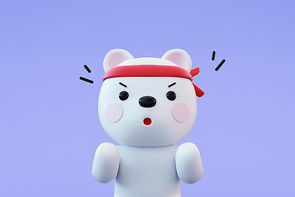 PSD 편집 편집이미지 한마리 3D캐릭터 사람없음 3D 보라색 파이팅 머리띠 개 강아지 결심 디지털합성 열정 개캐릭터 편집소스 편집3D 캐릭터 1 감정 컬러 동물캐릭터 컨셉 장신구 포유류 모션 반려동물 파일형식