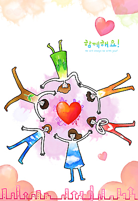 전신 PSD 여자 남자 일러스트 팔벌리기 함께함 사랑 여러명 성인 눕기 손잡기 만세 하트 손모으기 성인만 옹기종기 국내일러스트 모양 감정 다수 컨셉 모션 사람 손짓 파일형식