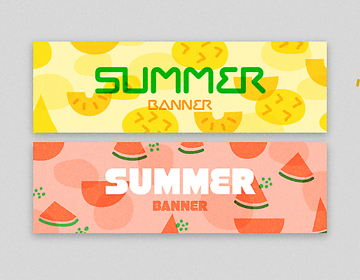 템플릿 배너 배너템플릿 가로배너 패턴 수박 프레임 사람없음 여름 노란색 패턴백그라운드 현수막 파인애플 다홍색 트로피컬아트 배너세트 AI파일 계절 컬러 백그라운드 무늬 과일 가로 세트 열대과일 그림 파일형식 벡터