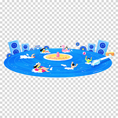 전신 편집이미지 여자 남자 어린이 바다 물놀이 누끼 소녀 소년 여러명 상반신 성인 여름 파란색 수영 스피커 비치볼 튜브 PNG 플라밍고튜브 계절 컬러 음향기기 다수 공 놀이 바캉스용품 사람 수상스포츠 파일형식