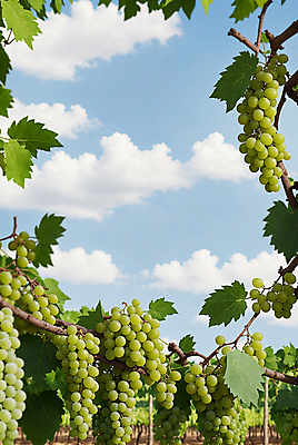 JPG 주간 나무 구름 편집이미지 하늘 프레임 풍경 사람없음 야외 청포도 포도나무 포도넝쿨 포도잎 편집실사 AI포토 AI콘텐츠 자연요소 식물 잎 포도 덩굴 과일나무 CG 파일형식