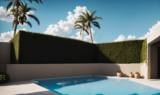 JPG 구름 편집이미지 화분 하늘 야외수영장 풍경 사람없음 여름 야자수 풀장 맑음 디지털합성 풀빌라 편집소스 편집실사 AI포토 AI콘텐츠 자연요소 나무 계절 숙소 날씨 수영장 CG 파일형식