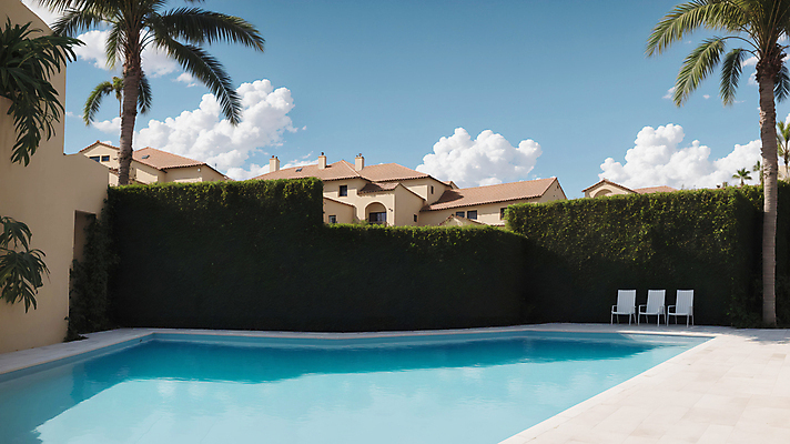 JPG 구름 편집이미지 의자 하늘 주택 야외수영장 풍경 사람없음 여름 야자수 풀장 맑음 디지털합성 풀빌라 편집소스 편집실사 AI포토 AI콘텐츠 자연요소 나무 계절 가구 숙소 날씨 수영장 건물 CG 파일형식