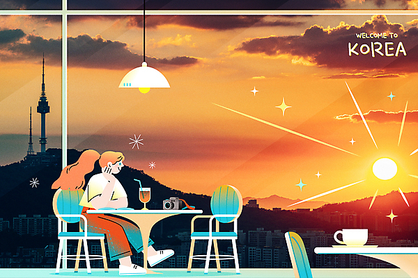 전신 백인 구름 여자 여유 음료 의자 일러스트 창문 탁자 하늘 전등 실내 한명 앉기 풍경 성인 여름 반짝임 여행객 카메라 주황색 턱괴기 일몰 감상 카페 커피잔 구경 남산 남산타워 국내여행 성인여자한명만 국내일러스트 AI파일 자연요소 서양인 1 계절 감정 커피 컬러 여행 가구 모션 조명 잔 서울 사람 내부 전자제품 노을 상점 랜드마크 여자한명만 성인여자만 파일형식 벡터