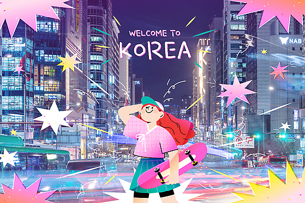 백인 여자 분홍색 야경 일러스트 거리 서울 한명 들기 손짓 상반신 성인 타이포그라피 여름 반짝임 여행객 스케이트보드 도심 한복 국내여행 생활한복 캡모자 성인여자한명만 국내일러스트 AI파일 서양인 문자 모자_잡화 1 한국전통 계절 컬러 여행 모션 한국 사람 도시 보드_스포츠 야간 전통의상 여자한명만 성인여자만 파일형식 벡터 풍경_경치