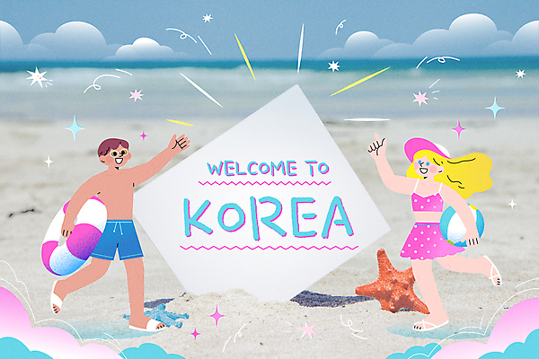 전신 백인 모자 영어 여자 남자 수영복 일러스트 불가사리 들기 풍경 성인 타이포그라피 해변 두명 여름 여름휴가 바캉스 반짝임 선글라스 여행객 걷기 가리킴 비치볼 손인사 튜브 국내여행 성인만 국내일러스트 AI파일 서양인 문자 잡화 옷 계절 안경 바다 여행 공 모션 휴가 극피동물 바캉스용품 사람 손짓 인사 파일형식 벡터 여름_계절