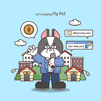 구름 한마리 안경 동물캐릭터 말풍선 일러스트 하늘 아파트 서기 사람없음 건물 꼬리표 손들기 판매 달러 눈감음 동전 풀 메시지 마이크 개캐릭터 개집 문자메시지 라이브커머스 일러캐릭터 AI파일 자연요소 식물 동물 캐릭터 1 건축물 잡화 음향기기 돈 모션 주택 라벨 개 애견용품 모바일쇼핑 파일형식 벡터