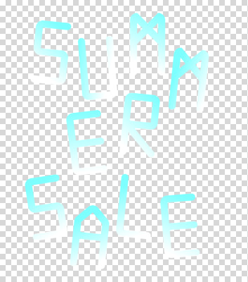 편집이미지 영어 하늘색 누끼 타이포그라피 사람없음 여름 세일 그라데이션 PNG 문자 계절 파란색 파일형식