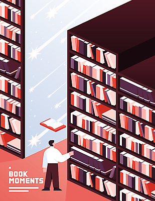 전신 남자 별 일러스트 상상 한명 서기 성인 책 독서 도서관 서재 유성 서점 성인남자한명만 코랄 국내일러스트 AI파일 자연요소 1 교육 컬러 모션 사람 상점 남자한명만 성인남자만 파일형식 벡터