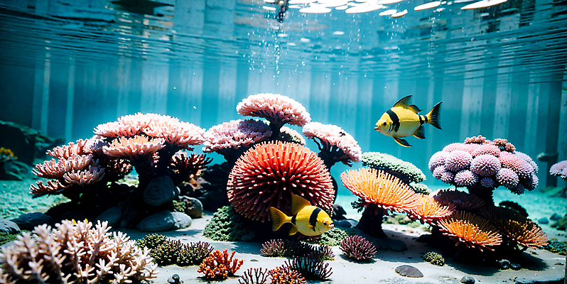 JPG 편집이미지 바다 자연 풍경 사람없음 바닷속 바다동물 산호 산호초 열대어 디지털합성 엔젤피쉬 편집소스 편집실사 AI포토 AI콘텐츠 동물 어류 수중 수중동물 수중식물 자포동물 CG 생태계 파일형식