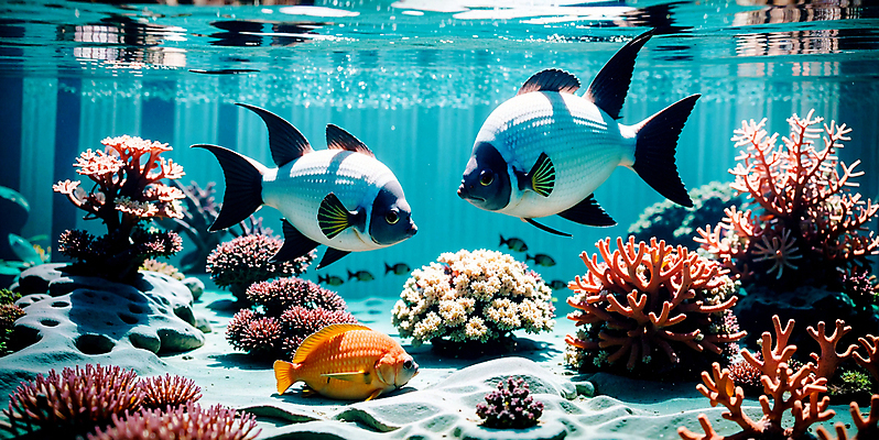 JPG 편집이미지 바다 자연 풍경 사람없음 바닷속 바다동물 산호 산호초 열대어 디지털합성 엔젤피쉬 편집소스 편집실사 AI포토 AI콘텐츠 동물 어류 수중 수중동물 수중식물 자포동물 CG 생태계 파일형식