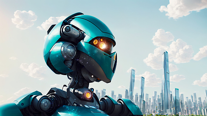 JPG 구름 편집이미지 하늘 미래 빌딩 사람없음 로봇 디지털합성 미래도시 휴머노이드 SF AI_인공지능 편집실사 AI컴퓨터그래픽 AI콘텐츠 자연요소 컨셉 건물 도시 CG 파일형식