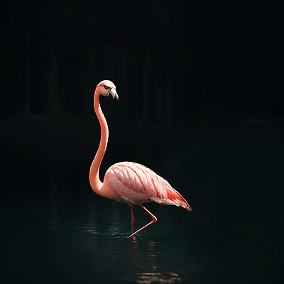 JPG 동물 편집이미지 한마리 조류 사람없음 플라밍고 디지털합성 편집소스 편집실사 AI컴퓨터그래픽 AI콘텐츠 1 CG 파일형식