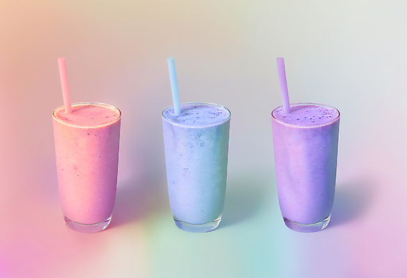 JPG 편집이미지 음료 잔 실내 빨대 사람없음 컬러풀 스무디 편집실사 AI포토 AI콘텐츠 식기 컬러 내부 CG 파일형식