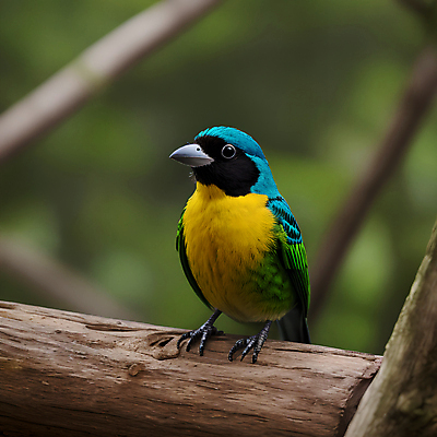 JPG 주간 편집이미지 한마리 조류 사람없음 야외 아웃포커스 나뭇가지 디지털합성 편집소스 편집실사 AI포토 AI콘텐츠 자연요소 나무 동물 1 촬영기법 CG 파일형식