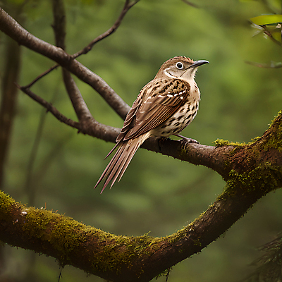 JPG 주간 편집이미지 한마리 조류 사람없음 야외 아웃포커스 나뭇가지 디지털합성 편집소스 편집실사 AI포토 AI콘텐츠 자연요소 나무 동물 1 촬영기법 CG 파일형식