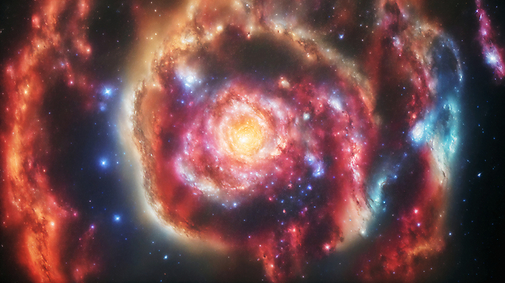 JPG 편집이미지 별 사람없음 반짝임 우주 화려 디지털합성 은하계 은하 블랙홀 편집실사 AI컴퓨터그래픽 AI콘텐츠 자연요소 컨셉 모션 CG 파일형식