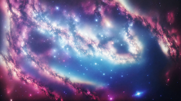 JPG 편집이미지 별 사람없음 반짝임 우주 화려 디지털합성 은하계 은하 블랙홀 편집실사 AI컴퓨터그래픽 AI콘텐츠 자연요소 컨셉 모션 CG 파일형식