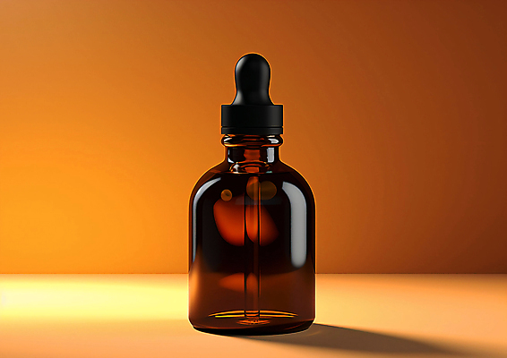 JPG 스튜디오촬영 편집이미지 그림자 사람없음 갈색 화장품 고급 디지털합성 오브젝트 공병 앰플 목업 편집실사 AI포토 AI콘텐츠 컬러 컨셉 실내 뷰티 CG 병_담는 파일형식