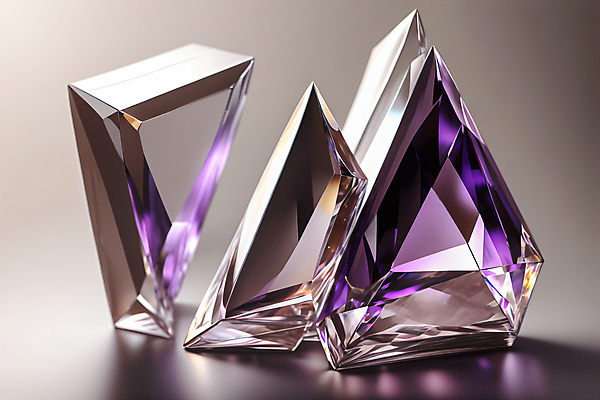 JPG 편집이미지 사람없음 빛 반짝임 보라색 크리스탈 보석 디지털합성 편집실사 AI컴퓨터그래픽 AI콘텐츠 컬러 모션 광석 CG 파일형식