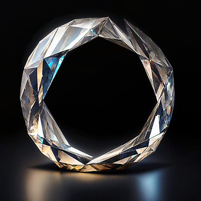 JPG 편집이미지 사람없음 빛 반짝임 원형 크리스탈 보석 디지털합성 편집실사 AI포토 AI콘텐츠 도형 모션 광석 CG 파일형식