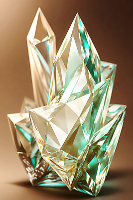 JPG 편집이미지 사람없음 빛 반짝임 크리스탈 보석 디지털합성 편집실사 AI포토 AI콘텐츠 모션 광석 CG 파일형식