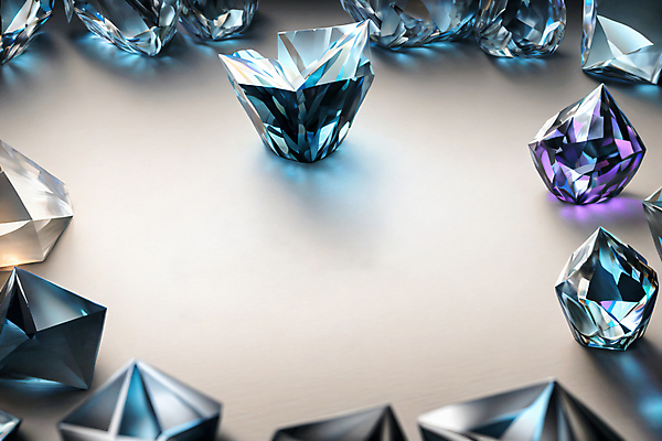 JPG 편집이미지 프레임 사람없음 파란색 빛 반짝임 크리스탈 보석 디지털합성 카피스페이스 편집실사 AI포토 AI콘텐츠 컬러 모션 공백 광석 CG 파일형식