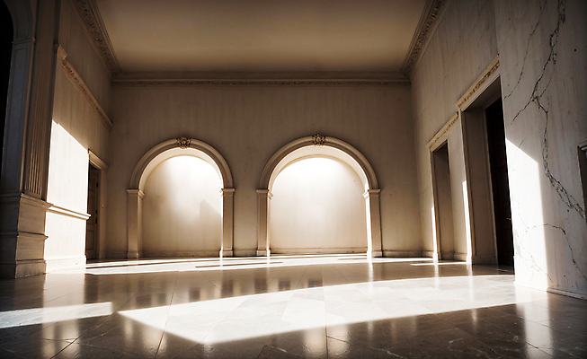 JPG 편집이미지 건축양식 실내 사람없음 건물 빛 인테리어 공간 복도 디지털합성 아치 로마네스크 로마네스크양식 편집소스 2025년 트렌드컬러 편집실사 모카무스 AI포토 AI콘텐츠 건축물 디자인 건축 컬러 내부 연도 CG 파일형식