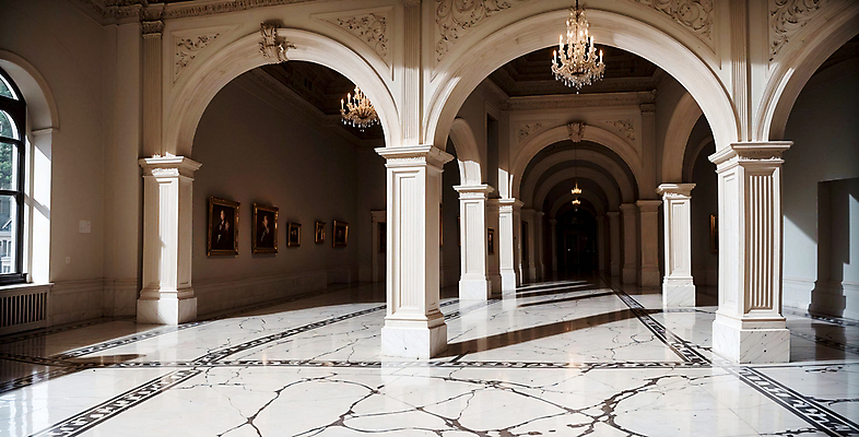 JPG 편집이미지 건축양식 창문 실내 사람없음 건물 빛 인테리어 공간 복도 디지털합성 아치 샹들리에 로마네스크 로마네스크양식 편집소스 편집실사 AI포토 AI콘텐츠 건축물 디자인 건축 조명 내부 CG 파일형식