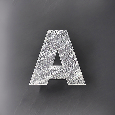 JPG 편집이미지 문자 알파벳 대문자 타이포그라피 사람없음 회색 디지털합성 대리석 A 편집소스 이미지편집 편집실사 AI컴퓨터그래픽 AI콘텐츠 영어 컬러 재료 CG 파일형식