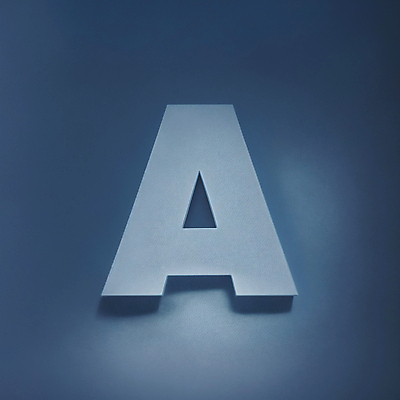 JPG 편집이미지 문자 알파벳 대문자 타이포그라피 사람없음 파란색 디지털합성 A 편집소스 이미지편집 편집실사 AI컴퓨터그래픽 AI콘텐츠 영어 컬러 CG 파일형식