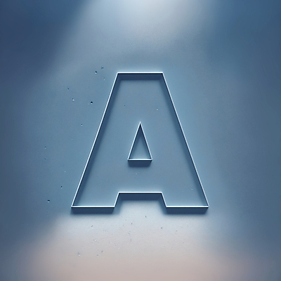 JPG 편집이미지 문자 알파벳 대문자 타이포그라피 사람없음 파란색 물방울 디지털합성 A 편집소스 이미지편집 편집실사 AI컴퓨터그래픽 AI콘텐츠 영어 컬러 CG 파일형식
